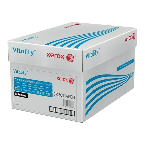 8.5-inch x 11-inch Premium Multipurpose Paper, 24 lbs., 97 Brightness, 4000 Sheets/Carton (1001)