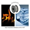 thumbnail image 4 of Uxcell 24AWG Stranded Wire Hookup 30M/100ft Grey Electrical Wire UL1007 Spool, 4 of 6