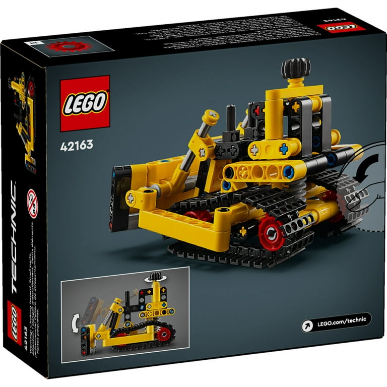 LEGO Heavy-Duty Bulldozer Building Set for Kids Ages 7+ with