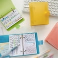 thumbnail image 6 of Note Cards on Sale Kpamnxio Index Cards 3X5 Lined Index Cards with Ring Holder and Dividers 100 Ruled Cards Clearance 1 Folder with Loose-Leaf Pages, 6 of 6