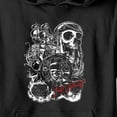 thumbnail image 2 of Boy's Pirates of the Caribbean: Curse of the Black Pearl Jack Sparrow Icons  Pull Over Hoodie Black Small, 2 of 4