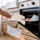 thumbnail image 5 of Star Silicone Scalding Gloves Heat Insulation Thickened Kitchen Oven Baking High Temperature Heat Microwave Oven Gloves, 5 of 5