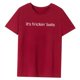 thumbnail image 1 of Camiseta de mujer con cuello redondo, camiseta de manga corta de recuerdo suave a la moda para senderismo, deportes callejeros, vacaciones SG, 1 of 8