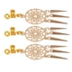 thumbnail image 4 of 10 piezas de accesorios unisex para rastas de barba, tubo de resorte para rastas de barba para bodas, vida diaria, dorado, 4 of 10