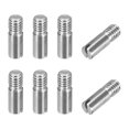 thumbnail image 1 of Uxcell 8Pack M4 x 12mm Slotted Cylindrical Pin 304 Stainless Steel Dowel Locating Pin, 1 of 1