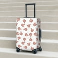 thumbnail image 6 of Susaid Red Fox Print Elastic Washable Suitcase Cover with Hidden Zipper, Fits 18-32 Inch Luggage for Protection During Travel-Large, 6 of 7