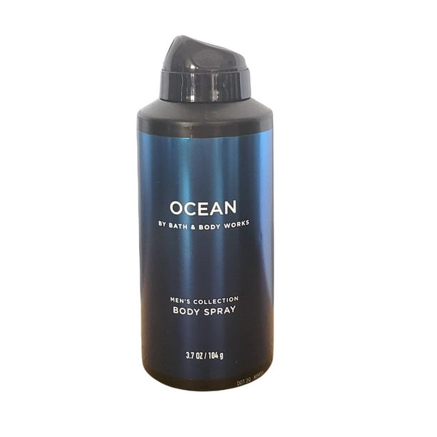 Bath & Body Works Ocean Signature Deodorizing Body Spray For Men 3.7 oz