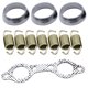 thumbnail image 2 of Speravity Colector de escape RZR 800, tubo de bajada a Catback, brida de junta de donut con resorte para Polaris 600 700 800 700 Accesorios para motos, 2 of 6