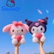 thumbnail image 5 of Muñecos de peluche de 26 cm Sanrio Kuromi My Melody, muñecos de peluche, bonitos animales de peluche de fresa, almohada de peluche, regalo para decoración de dormitorio, 5 of 5