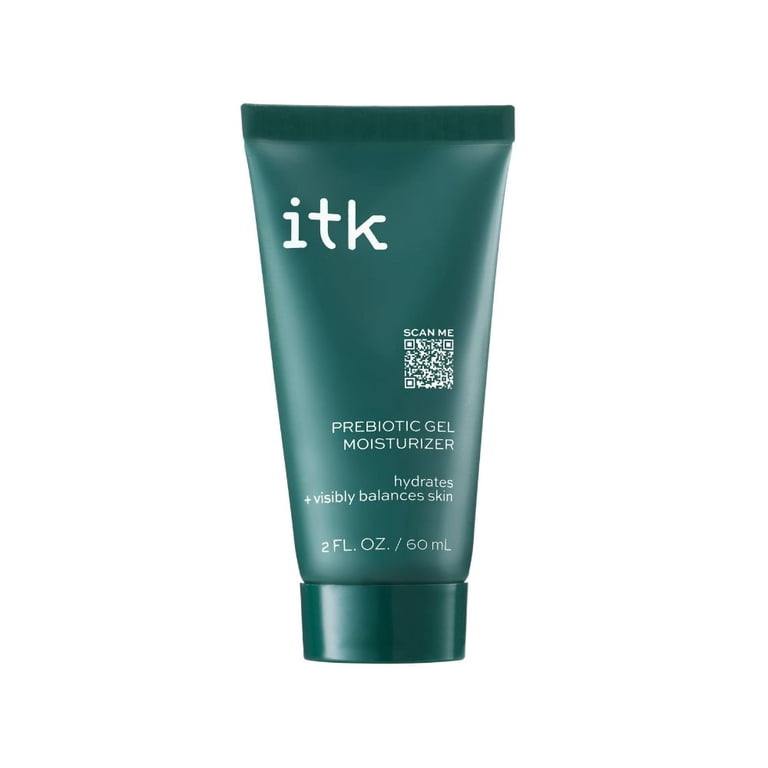 itk Milk-to-Foam Gentle Cleanser, 5 oz, Prebiotic Gel Moisturizer