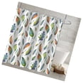 thumbnail image 1 of mmirethe Rideau de Douche Imperméable en Polyester Style Moderne Rideaux de Bain Imprimés Décoration Drapé pour Toilettes Type 5, 1 of 1