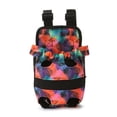 thumbnail image 1 of Trayknick Pet Carrier Backpack Comfortable High Stability Adjustable Dogs Cats Legs Out Front Travel Bag for Outside Multicolor M, 1 of 13