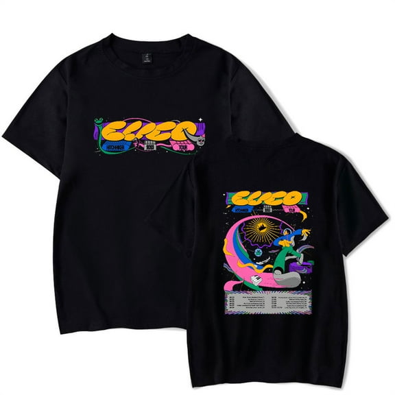 CUCO Hitchhiker Tour T-shirt Unique Short Sleeve Fashion Pullover Unisex Top Tee