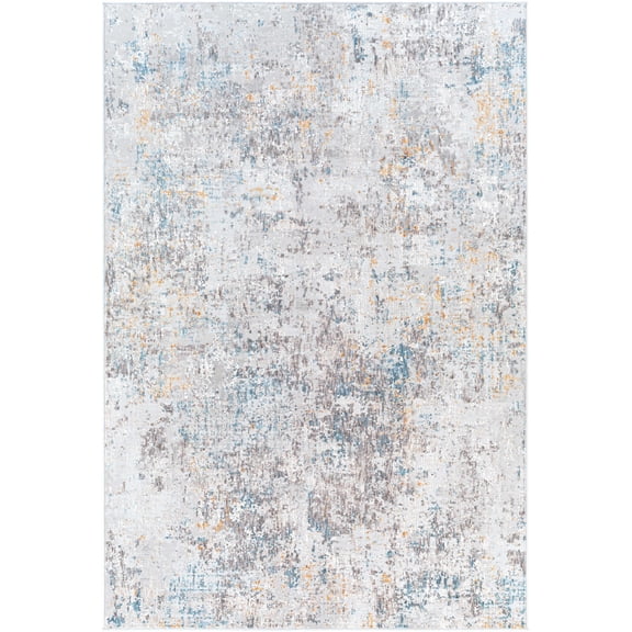 Boutique Rugs Rufe Contemporary Area Rug - Taupe, Light Gray, Mustard - 3'11" x 2'8"