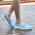 thumbnail image 5 of Tanleewa Women Casual Shoes Lace Lightweight Breathable Slip-on Shoes Summer Sneakers Shoe Size 5, 5 of 8