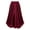 Burgundy, variant on Eandarui Kids Girl Long Full Circle Ballroom Dance Skirt Flamenco Cha Cha Latin Dancewear Long Maxi Skirt White 150