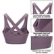 thumbnail image 3 of Ropa interior deportiva para niñas, ropa interior deportiva con cordones cruzados, ropa interior de yoga de sujeción media con copas desmontables, se adapta a la parte inferior del busto de, 3 of 5