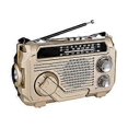 thumbnail image 1 of Radio AM SW Solaire de Chargement Récepteur de Radios d'Urgence Or, 1 of 1
