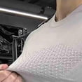 thumbnail image 6 of Short Sleeve Compression Shirts for Men, Quick Dry Cool Men's Compression T-Shirt, Athletic Workout Base Layer Gray, 6 of 7