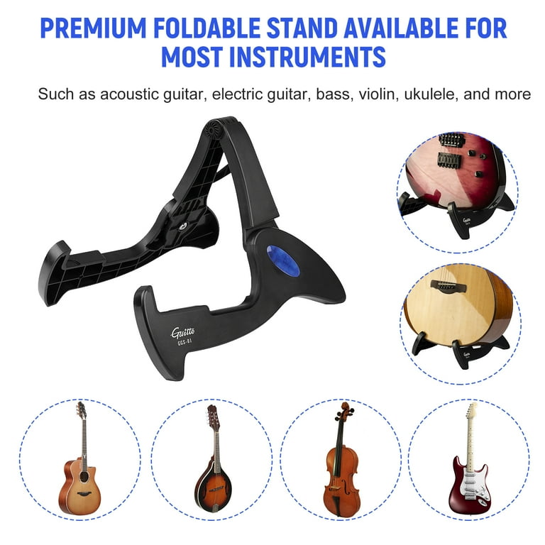 Guitto Guitar Stand, Foldable, Portable Holder for Acoustic