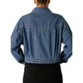 thumbnail image 6 of Levi Strauss Signature Women’s and Women’s Plus Way Out West Vintage Easy Trucker Denim Jacket, Sizes XS-XL, 6 of 8