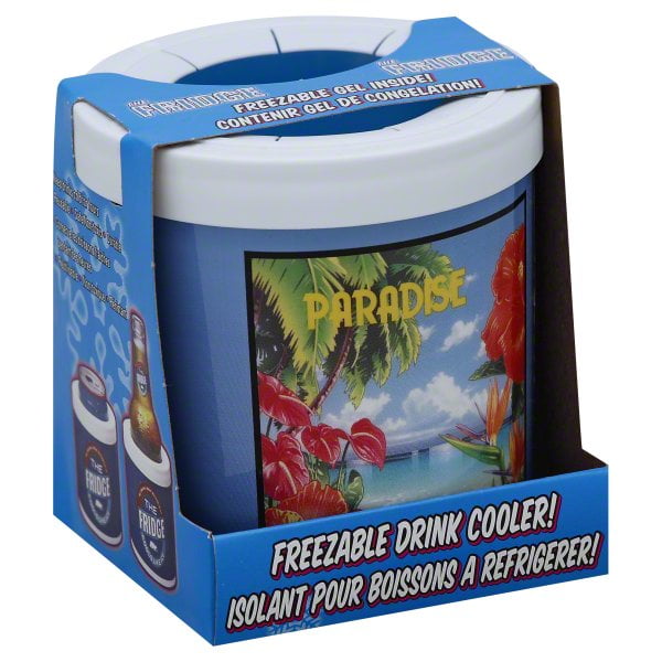 Paradise The Fridge Freezable Drink Beverage Cooler can Koozie by Lifoam Two 2 
