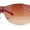Gold Red - Burgundy, variant on Womens Coy Metal Jewel Designer Fashion Shield Wrap Sunglasses Gold Black - Smoke