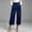 Dark Blue, variant on Wide Leg Jeans for Women Cropped,High Waisted Trendy Patch Pocket Baggy Loose Straight Leg Stretchy Denim Pants,Womens Wide Leg Jeans-Light Blue-S