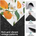 thumbnail image 3 of Orange Fruits Flowers White Pattern Kitchen Rugs Sets Of 3,Kitchen Runner Rugs Non Skid Washable,Decorative Kitchen Floor Mats for Kitchen,Sink,Laundry,17"x30"+ 17"x47" + 17"x59", 3 of 6