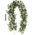 thumbnail image 3 of Wreath Realistic Greenery for Year Round Seasonal for Front Door Wall Window, 3 of 5