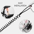 thumbnail image 3 of NIYANGLE Black PVC Motorcycle Cable for Riders Outdoor Activities with Adjustable Length, 3 of 8