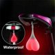 thumbnail image 4 of Bolas de luz de silicona con forma de corazón para bicicleta, luces LED de emergencia traseras, impermeables, para asiento de alquiler, luz roja, 4 of 5