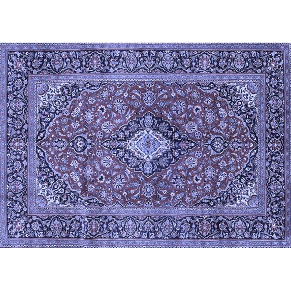 Ahgly Company Indoor Rectangle Persian Blue Traditional Area Rugs, 2' x 4'