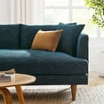 thumbnail image 4 of Modway Zoya Left-Facing Down Filled Overstuffed Sectional Sofa in Heathered Weave Azure, 4 of 7