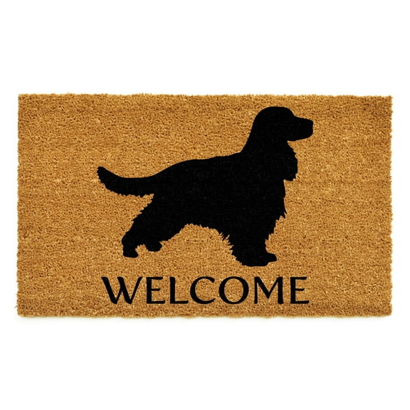 Calloway Mills Coir Spaniel-Cocker Doormat 17" x 29"