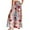 Pink, variant on WTOBBY Women's High Waisted Wide Leg Pants Casual Flowy with Pockets and Vibrant Floral Print, Ideal for Spring Summer Beach Vacations, Garden Parties and Outdoor Adventures,Black L