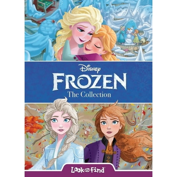 Disney - Frozen Look and Find Collection - Includes Scenes from Frozen 2 and Frozen - PI Kids
