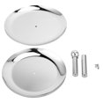 thumbnail image 2 of Cake Stand Stainless Steel Cupcake Holder Party Dessert Display Serving Plate Rack2‑Tier, 2 of 16