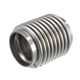 thumbnail image 1 of Tubo flexible de escape para automóvil, 63.5x100 mm 2.5 x 3.94 Tubos de conector flexible de escape Fuelle universal para automóvil Durable Acero inoxidable Tono plateado, 1 of 1