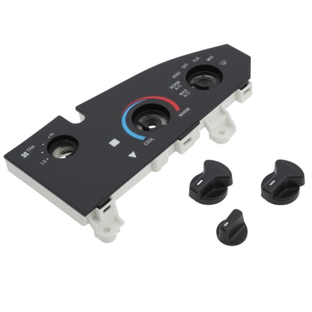 Unique Bargains 5C2H19E764AA A/C Heater Climate Control Module with 3 Knob for Ford E-150 E-250 Vans 2005-2014 for Ford E-350 E-450 Super Duty Vans 2005-2019 HVAC