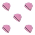 thumbnail image 3 of crativent Skull Caps for Men Reflective Liner Winter Beanie Thermal Multifunction Windproof Coldness for Protection Cycling Skiing Pink 5Set, 3 of 6