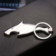 thumbnail image 4 of Rhinestone Shark Pendant Keychain Metal Animal keychain shark Corkscrew Bottle Opener Keyring Key Holder Decor Accessory, 4 of 8