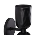 thumbnail image 4 of Renwil Alessia 11.2" Powder Coated Matte Black 2-Light Wall Sconce, 4 of 5