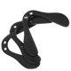 thumbnail image 4 of 3 almohadillas nasales profesionales para gafas de ciclismo (negras), 4 of 8