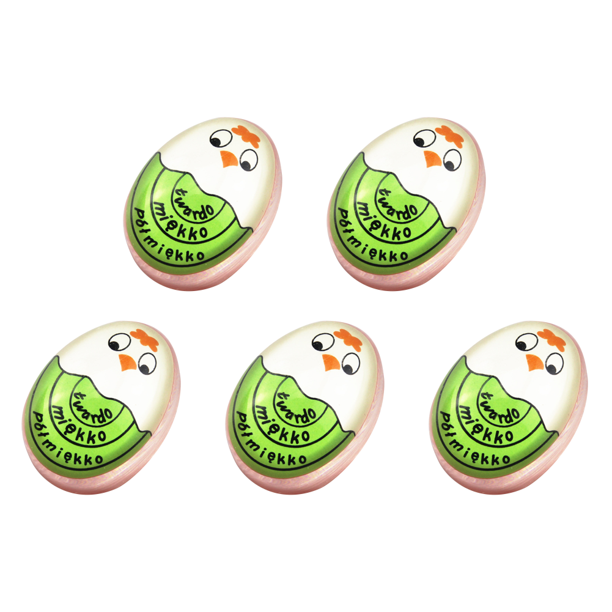 Alarma Cocido Plástico Que Cambia Color Lindos Mini Utensilios () Verde