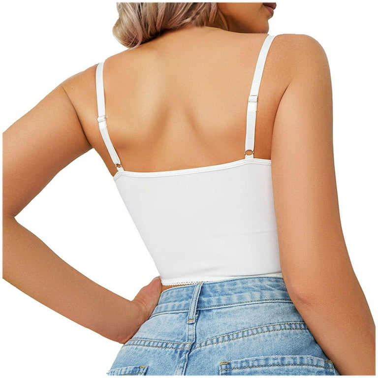 ssyyx Women's Lace Corset Tops Sexy Spaghetti Strap Crop Bustier Top Summer  Mesh Vintage Boned Going Out Party Cami Tops, White, Medium : :  Clothing, Shoes & Accessories