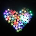 thumbnail image 4 of 60 Pieces Led Round Balloon Lamp Flash Ball Lamp For Home Party Christmas Decoration (color: Colored), 4 of 5