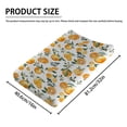 thumbnail image 2 of Baby Watercolor Oranges Changing Pad Covers Vintage Orange Fruits Floral Leaves Diaper Change Table Sheets for Boy Girl Soft Stretch Baby Changing Table Mats 32''x16'', 2 of 6