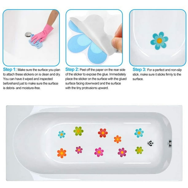 No slip bath deals decals