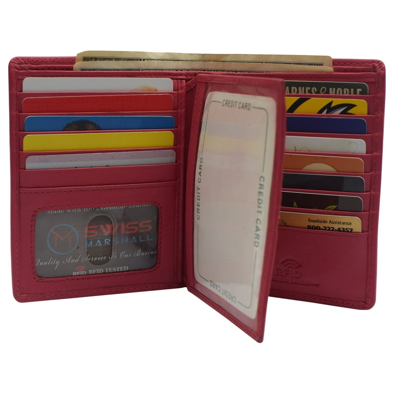 Marshal Credit Card Organizer Wallet for Women with 20+ card Slots